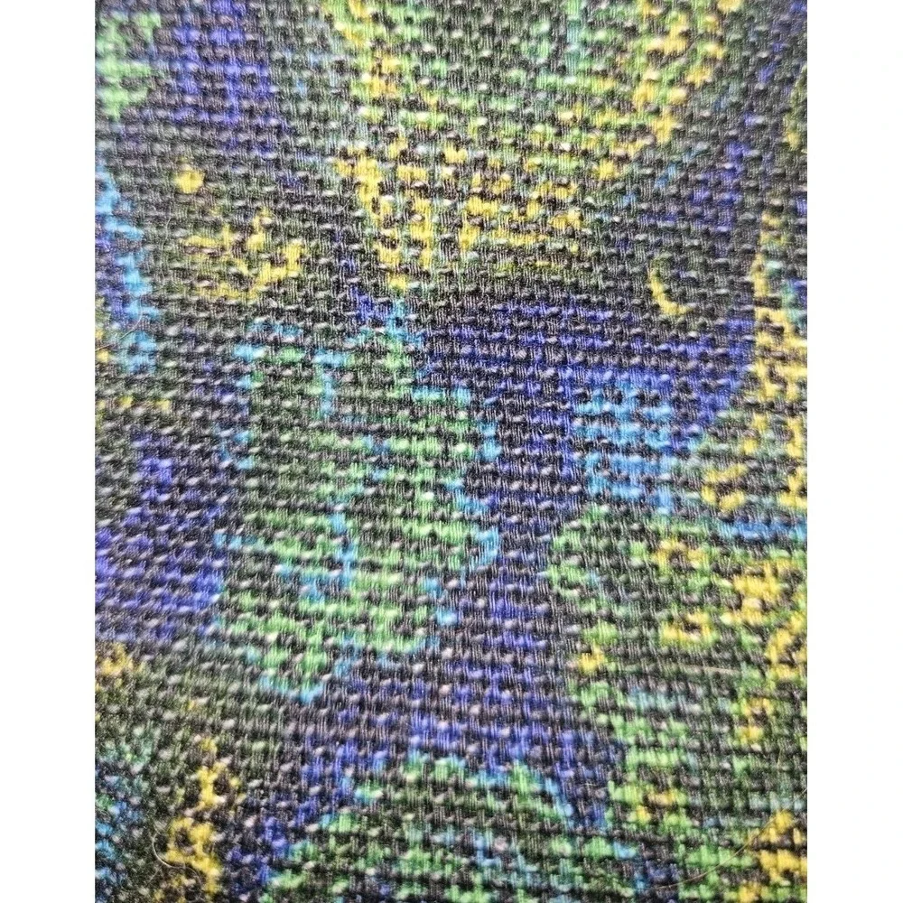 Vintage Paisley Tapestry Print bag Made‎ In Japan Groovy Psychedelic Colors